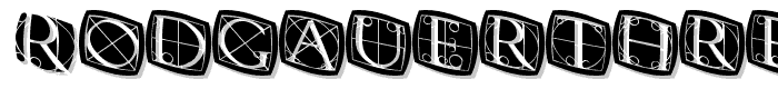 RodgauerThreeRounded Medium font